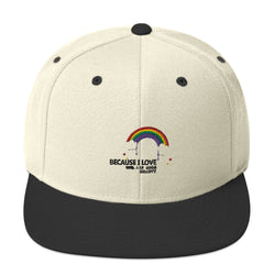 Snapback Hat rainbow