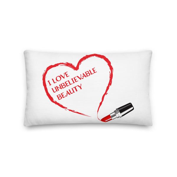 Premium Pillow ub lipstick heart