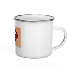 Enamel Mug ub lipstick logo