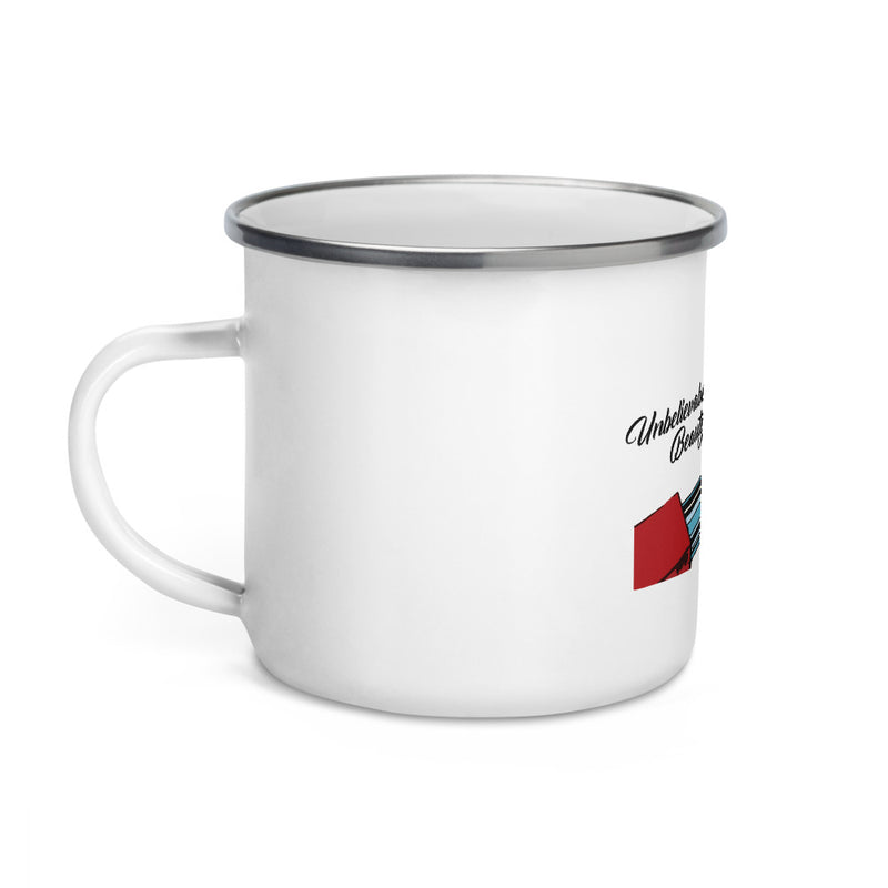 Enamel Mug ub lipstick logo