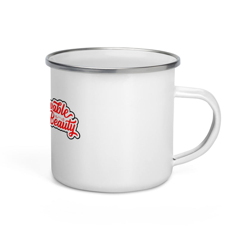 Enamel Mug ub girl beauty