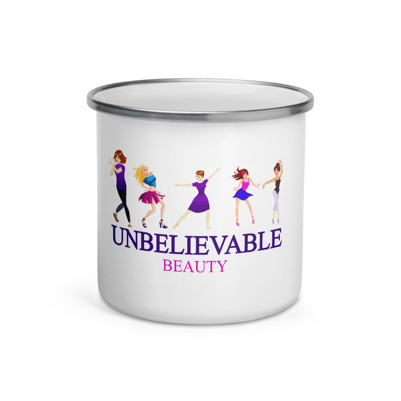 Enamel Mug ub dancing girls