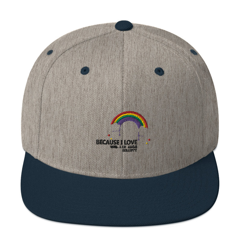 Snapback Hat rainbow