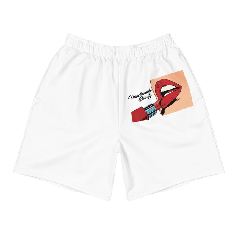 Men's Athletic Long Shorts lipstick