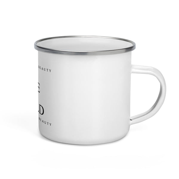 Enamel Mug we rule the word