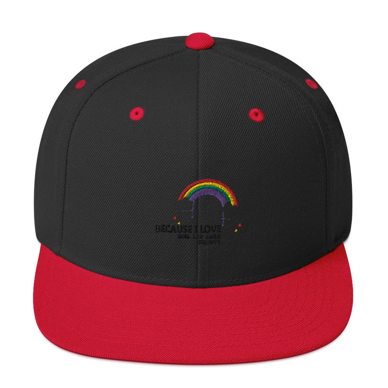 Snapback Hat rainbow