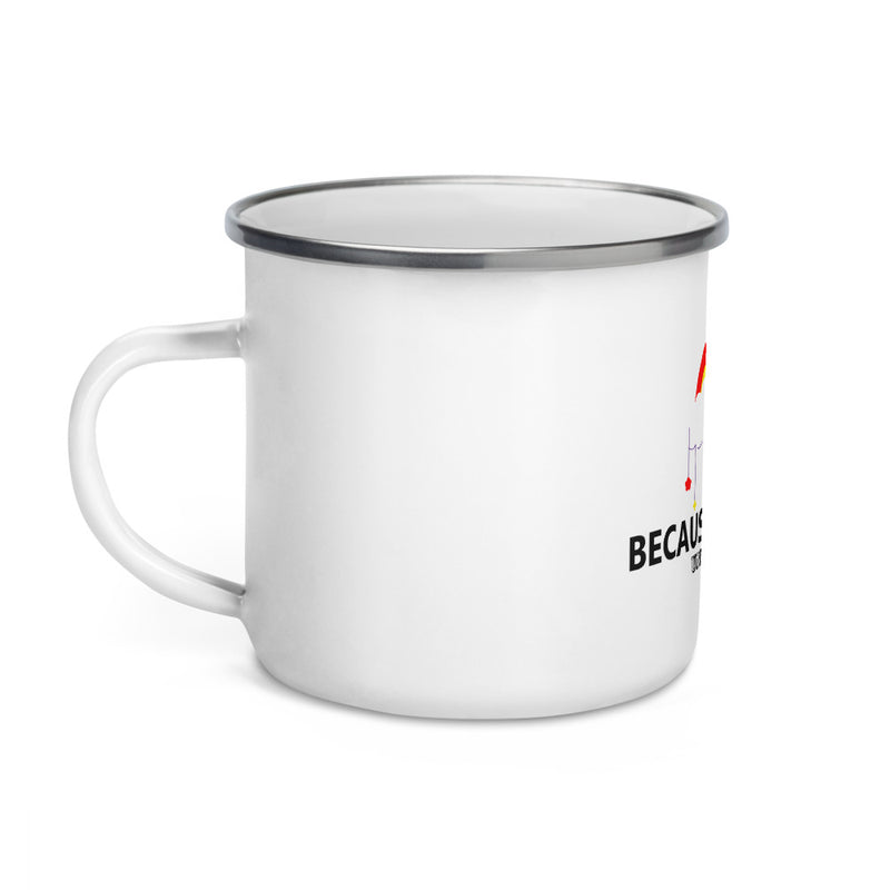 Enamel Mug because i love ub