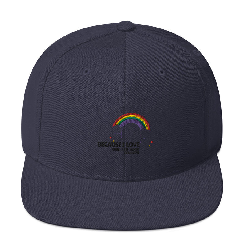 Snapback Hat rainbow