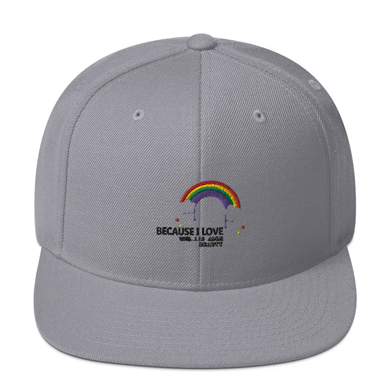 Snapback Hat rainbow