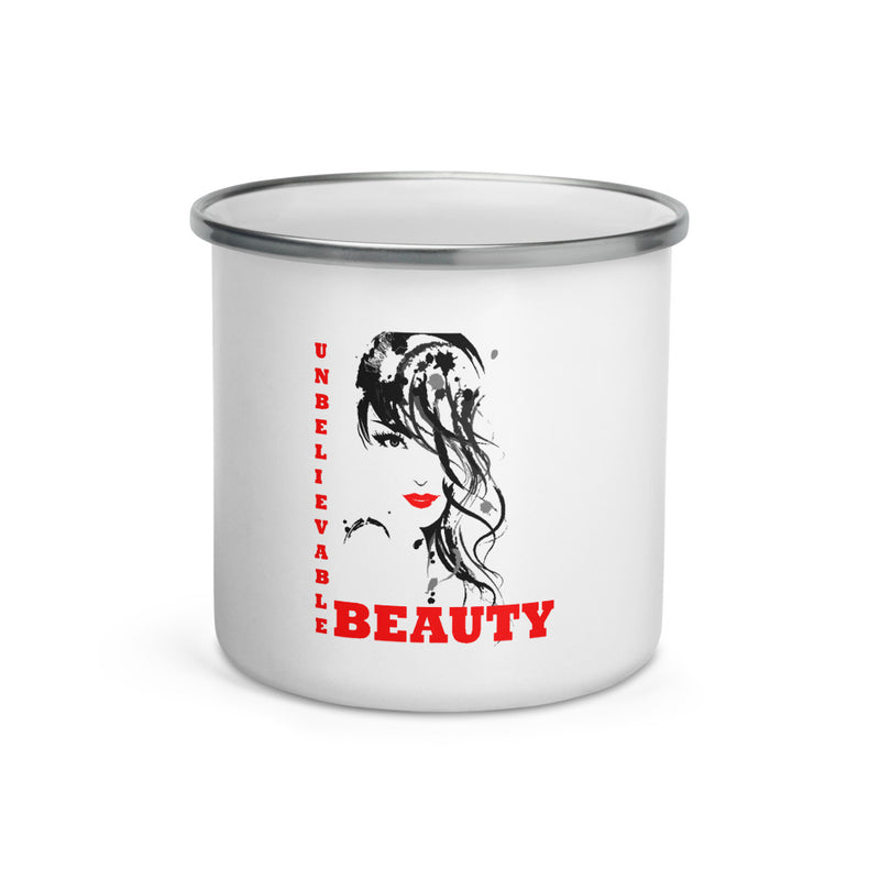 Enamel Mug ub beauty girl