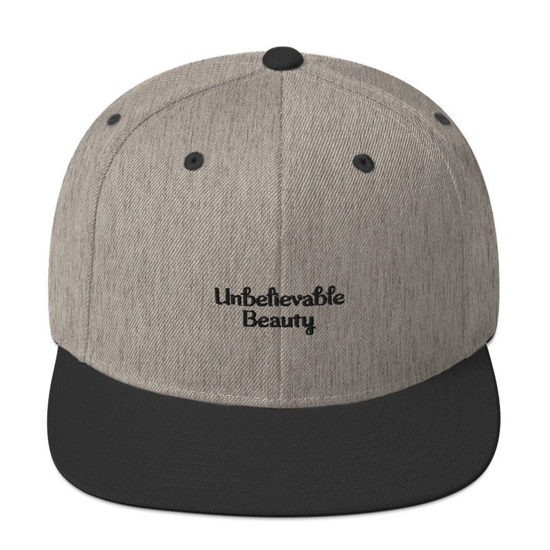 Snapback Hat ub writing