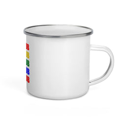 Enamel Mug love ub tag