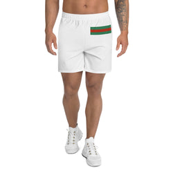 Men's Athletic Long Shorts flag logo