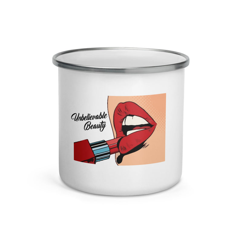 Enamel Mug ub lipstick logo