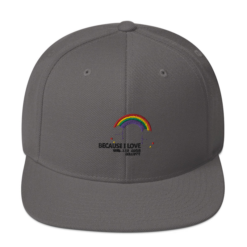 Snapback Hat rainbow