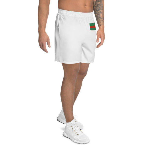 Men's Athletic Long Shorts flag logo