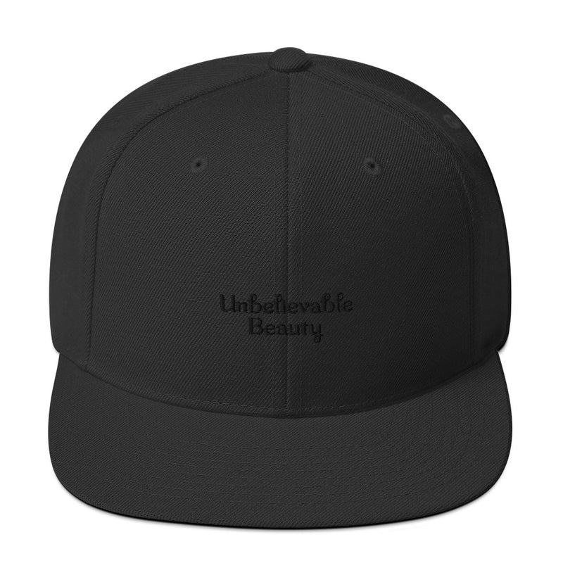 Snapback Hat ub writing