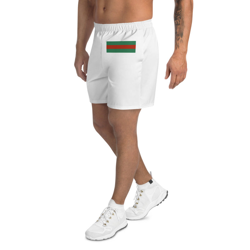 Men's Athletic Long Shorts flag logo