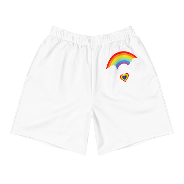 Men's Athletic Long Shorts sky logo