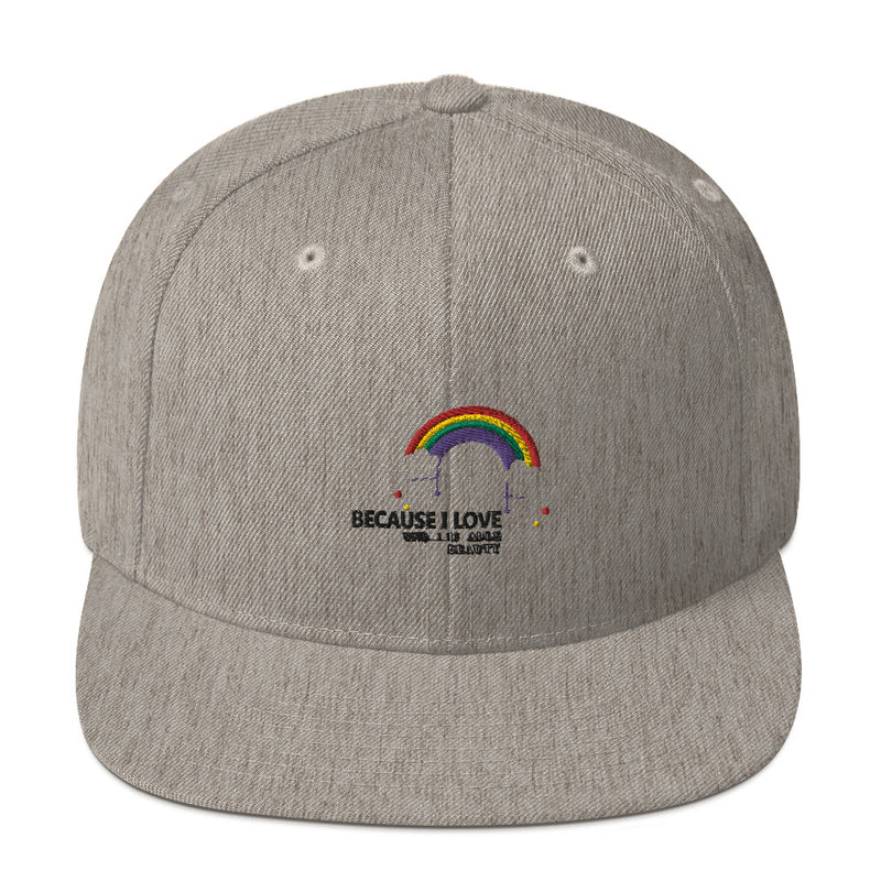 Snapback Hat rainbow