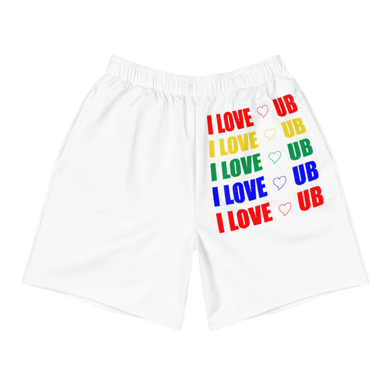 Men's Athletic Long Shorts love ub